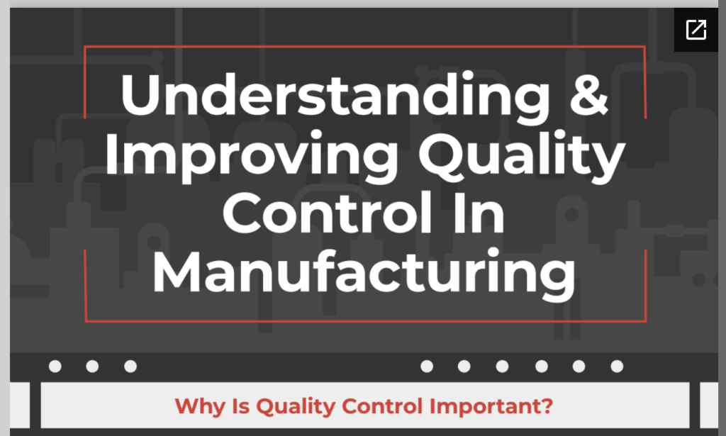 Why Quality Control Should Be of the Utmost Importance [Infographic